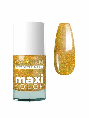 MAXI COLOR calcium 13 Лак для ногтей с кальцием MAXI COLOR 11 мл