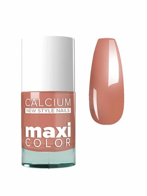 MAXI COLOR calcium 46 Лак для ногтей с кальцием MAXI COLOR 11 мл