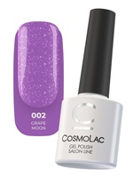 Cosmolac 02 CosmoLac Гель-лак с поталью / Gel Polish "Moon sparkle" Grape moon 7,5 мл