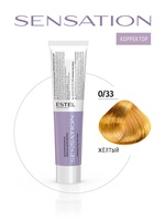 Estel Professional 0/33 Безаммиачная краска для волос SENSATION DE LUXE жёлтый, 60 мл