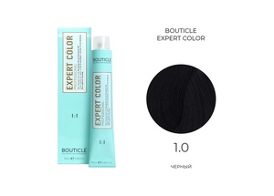 BOUTICLE 1,0 крем-краситель для волос "EXPERT COLOR" черный 100 мл
