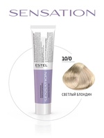 Estel Professional 10/0 Безаммиачная краска для волос SENSATION DE LUXE светлый блондин, 60 мл
