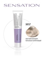 Estel Professional 10/17 Безаммиачная краска для волос SENSATION DE LUXE светлый блондин пепельно-коричневый, 60мл
