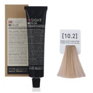 INSIGHT Professional 10.2 Перламутровый супер светлый блондин Крем-краска для волос  (100 мл) INCOLOR