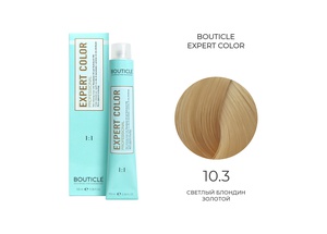 BOUTICLE 10,3 крем-краситель для волос "EXPERT COLOR"  светлый блондин золотой 100 мл