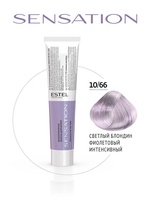 Estel Professional 10/66 Безаммиачная краска для волос SENSATION DE LUXE светлый блондин фиолетовый интенсивный,60мл