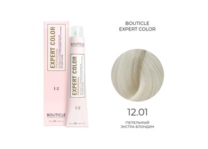 BOUTICLE 12,01 крем-краситель для волос "EXPERT COLOR"пепельный экстра блондин 100 мл