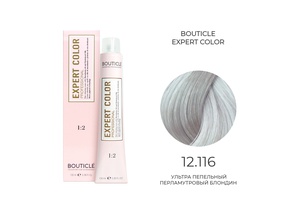 BOUTICLE 12,116 крем-краситель для волос "EXPERT COLOR"ультра пепельный перламутровый блондин 100 мл
