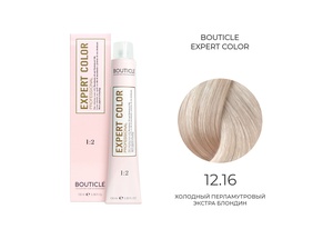 BOUTICLE 12,16 крем-краситель для волос "EXPERT COLOR"холодный перламутровый экстра блондин 100 мл