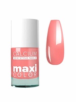 MAXI COLOR calcium 19 Лак для ногтей с кальцием MAXI COLOR 11 мл