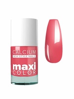 MAXI COLOR calcium 33 Лак для ногтей с кальцием MAXI COLOR 11 мл