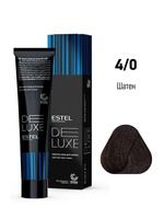 Estel Professional 4/0 Краска-уход ESTEL De Luxe, шатен