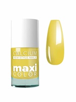 MAXI COLOR calcium 44 Лак для ногтей с кальцием MAXI COLOR 11 мл
