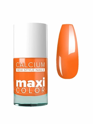 MAXI COLOR calcium 47 Лак для ногтей с кальцием MAXI COLOR 11 мл