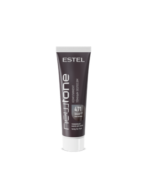 Estel Professional 4/71 Тонирующая маска для волос NEWTONE ESTEL Шатен коричнево-пепельный, 60 мл