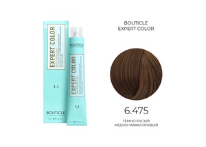 BOUTICLE 6,475 крем-краситель для волос "EXPERT COLOR" темно-русый медно-махагоновый 100 мл