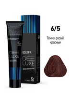 Estel Professional 6/5 Краска–уход ESTEL De Luxe, темно-русый красный