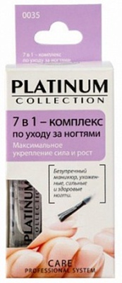 Platinum Collection Platinum NEW 0035 7в1 комплекс по уходу за ногтями 13мл