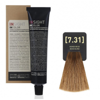 INSIGHT Professional 7.31 Бежевый блондин Крем-краска для волос  (100 мл) INCOLOR