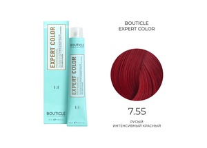 BOUTICLE 7,55 крем-краситель для волос "EXPERT COLOR" русый интенсивный красный 100 мл