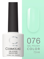 Cosmolac 76 Cosmolac Гель-лак/Gel polish Мятный коктейль 7,5 мл