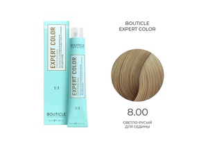 BOUTICLE 8,00 крем-краситель для волос "EXPERT COLOR" светло-русый для седины 100 мл