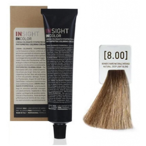 INSIGHT Professional 8.00 Супер натуральный светлый блондин Крем-краска для волос  (100 мл) INCOLOR
