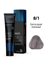 Estel Professional 8/1 Краска-уход ESTEL De Luxe, светло-русый пепельный