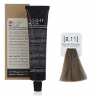 INSIGHT Professional 8.11 Интенсивно-пепельный светлый блондин Крем-краска для волос  (100 мл) INCOLOR