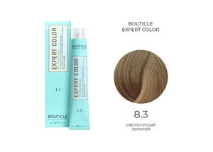 BOUTICLE 8,3 крем-краситель для волос "EXPERT COLOR" светло-русый золотой100 мл