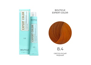 BOUTICLE 8,4 крем-краситель для волос "EXPERT COLOR" светло-русый медный 100 мл