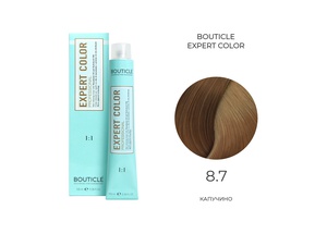 BOUTICLE 8,7 крем-краситель для волос "EXPERT COLOR" капучино 100 мл