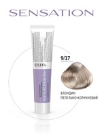 Estel Professional 9/17 Безаммиачная краска для волос SENSATION DE LUXE блондин пепельно-коричневый, 60 мл