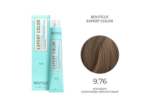 BOUTICLE 9,76 крем-краситель для волос "EXPERT COLOR" блондин коричнево-фиолетовый 100 мл