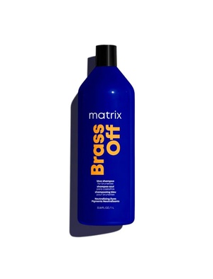 MATRIX Brass Off Шампунь для нейтрализации желтизны, холодный блонд 1000 мл
