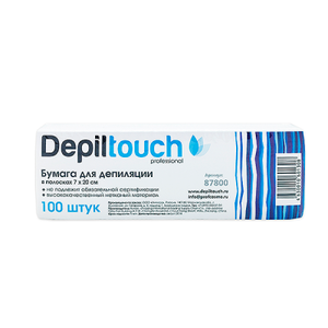 Depiltouch Бумага для депиляции 7*20 см (100 шт.) Depiltouch