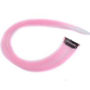 HAIRSHOP Декоративная прядь синтетическая К1 (нежно-розовый) Haishop