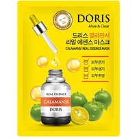 DORIS DORIS CALAMANSI REAL ESSENCE MASK Тканевая маска для лица с экстрактом каламанси 25мл