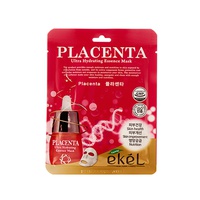 EKEL EKEL Placenta Ultra Hydrating Essence Mask Тканевая маска для лица с экстрактом плаценты 25мл