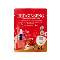 EKEL EKEL Red ginseng Ultra Hydrating Essence Mask Тканевая маска для лица с экстрактом красного женьшеня 25мл