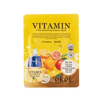 EKEL EKEL Vitamin Ultra Hydrating Essence Mask Тканевая маска для лица с витаминами 25мл