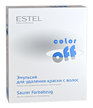 Estel Professional Эмульсия для удаления краски с волос COLOR OFF, 3*120 мл