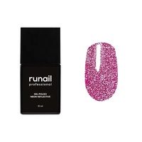 RuNail Professional Гель-лак Neon Reflective, 10 мл №9050