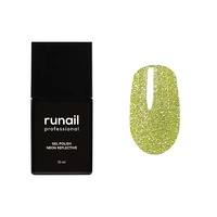 RuNail Professional Гель-лак Neon Reflective, 10 мл №9055