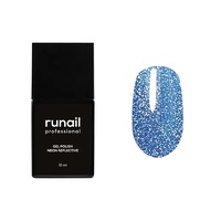 RuNail Professional Гель-лак Neon Reflective, 10 мл №9058