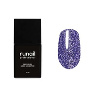 RuNail Professional Гель-лак Neon Reflective, 10 мл №9060