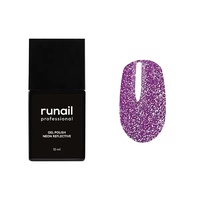 RuNail Professional Гель-лак Neon Reflective, 10 мл №9061