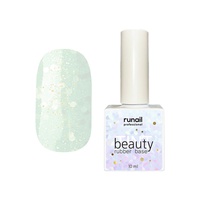 RuNail Professional Каучуковая цветная база beautyTINT (glitter mix), Runail 10 мл №6768