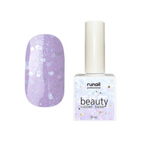 RuNail Professional Каучуковая цветная база beautyTINT (glitter mix), Runail 10 мл №6775