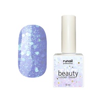 RuNail Professional Каучуковая цветная база beautyTINT (glitter mix), Runail 10 мл №6776